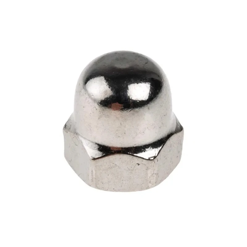 RS PRO Plain Stainless Steel Hex Nut M8, DIN 1588 248-4422