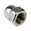 RS PRO Plain Stainless Steel Hex Nut M8, DIN 1588 248-4422