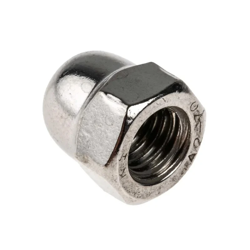 RS PRO Plain Stainless Steel Hex Nut M8, DIN 1588 248-4422