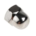 RS PRO Plain Stainless Steel Hex Nut M8, DIN 1588 248-4422