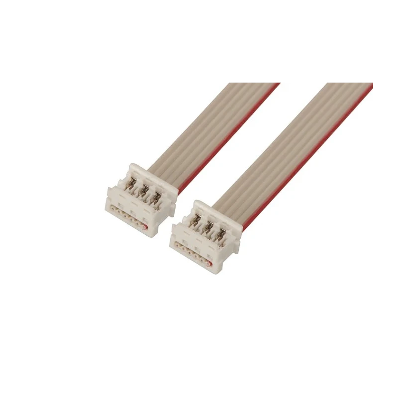 Molex Picoflex Series Ribbon Cable 160 mm Length 6 Contacts Female to Female Polyester Jacket 92315-0616