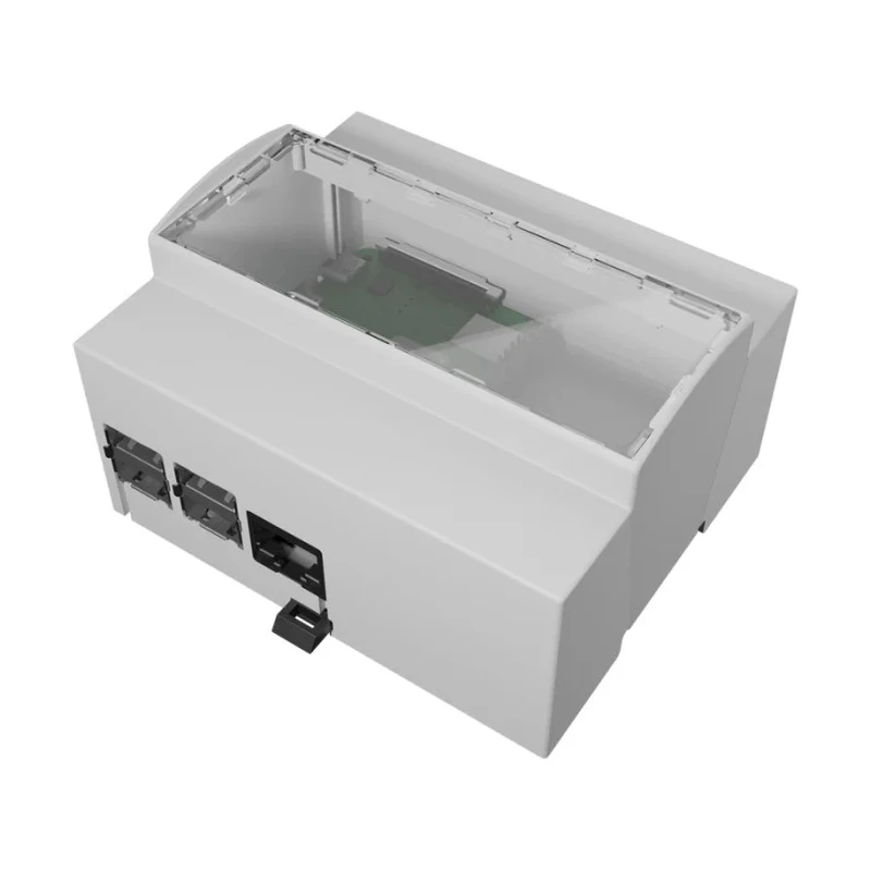 Italtronic ABS Raspberry Pi Case for use with Raspberry Pi 4 Grey 25.0610000.RP4