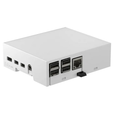 Italtronic ABS Raspberry Pi Case for use with Raspberry Pi 4 Grey 33.0614000.RP4
