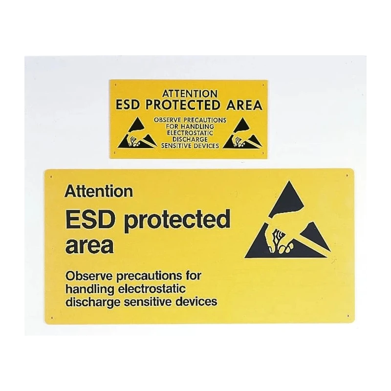 RS PRO Safety Poster Rigid Plastic English 600mm x 300mm 211-1203