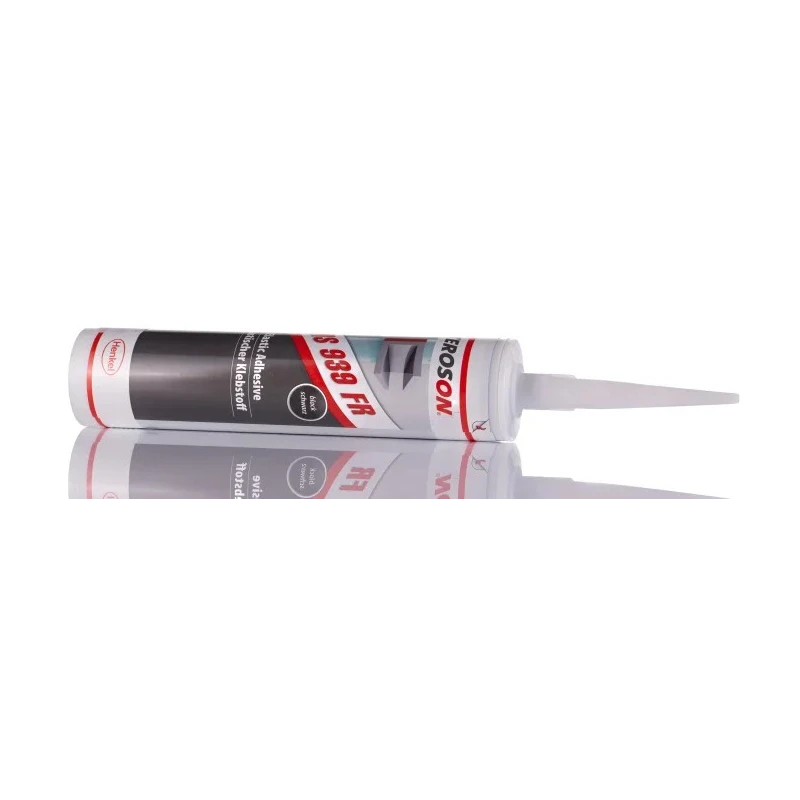 Teroson Paste Adhesive & Sealant Cartridge 310 ml Black PVC Base Chemical MS939