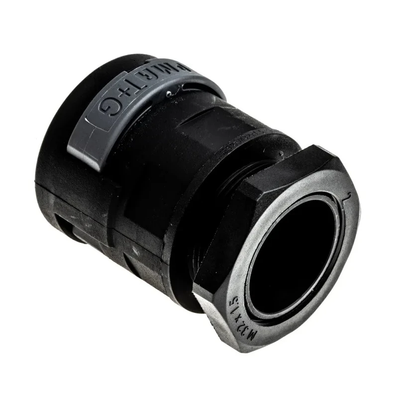 PMA Conduit Fitting Black Polyamide 6 29 mm Nominal Size M32 Thread BVNV-M329