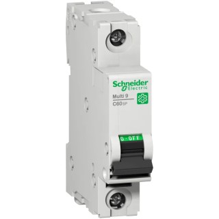 Schneider Electric Multi9 Miniature Circuit Breaker, 1-Pole, 6A, Type D, 415V AC, 60 V dc, 20 kA Breaking 