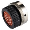 ITT Cannon Circular Connector 31 Contacts Cable Plug Female IP67 Polymer Housing Bayonet Mount TN6S24-1219S1L / 192900-0056