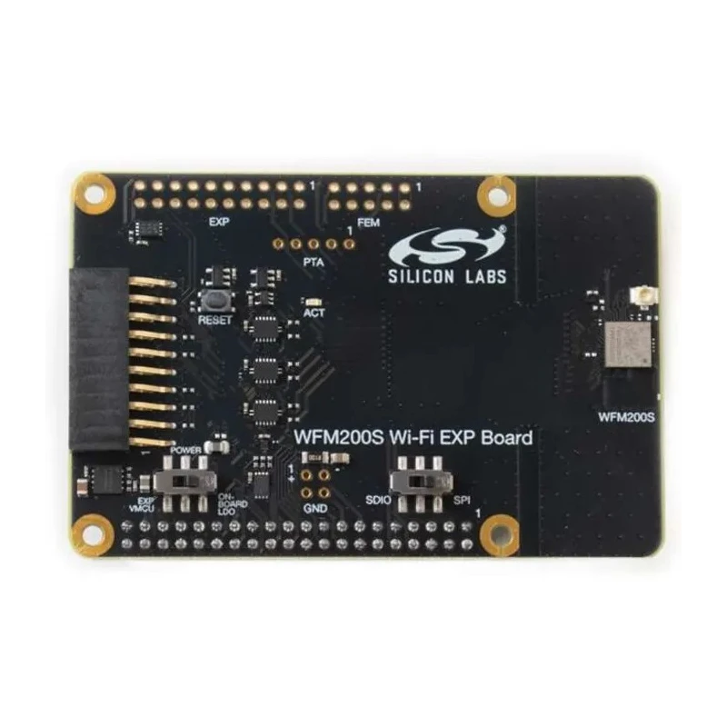 Silicon Labs Ultra Low Power 3.6V WiFi Module IEEE 802.11 b/g/n SPI SDIO Interface WFM200SS22XNN3