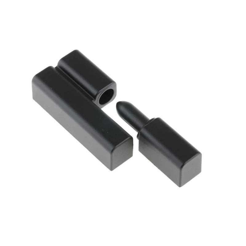 Southco Black Powder Coated Zinc Concealed Barrel Hinge with Removable Pin Screw Fixing 63.8mm x 32.5mm x 96-50-520-50-RS
