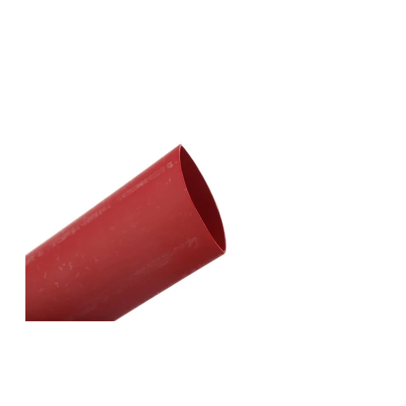 RS PRO Halogen Free Flame Retardant Polyolefin Heat Shrink Tubing Red 19.1 mm Sleeve Dia. x 1.2 m Length 2:1 Ratio 267-2247