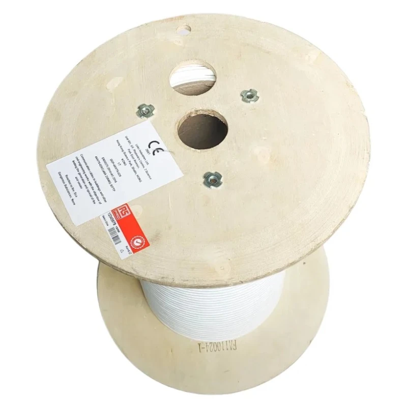 RS PRO Cat7a Ethernet Cable Solid Solid, 100 m Length, White Low Smoke Zero Halogen Jacket, Shielded, 300V China Cat7a