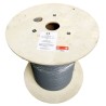 RS PRO Ethernet Cable Cat7a Solid to Solid, Shielded Low Smoke Zero Halogen, 100 m Length, Grey CAT7a
