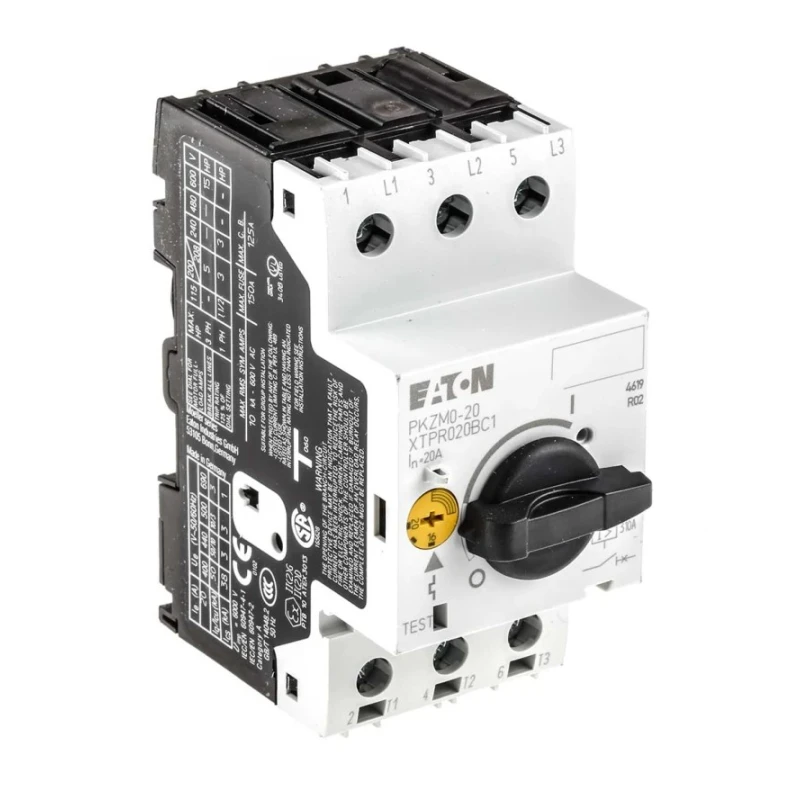 Eaton 16A, 20 A Motor Protection Circuit Breaker 690V AC 3-Pole PKZM0-20 046988 PKZM0-20