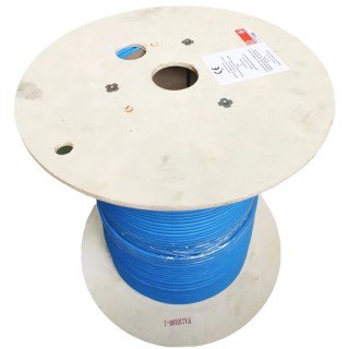 RS PRO Shielded Screened Cat7 Ethernet Cable 500 m Blue Low Smoke Zero Halogen 300V Cat7