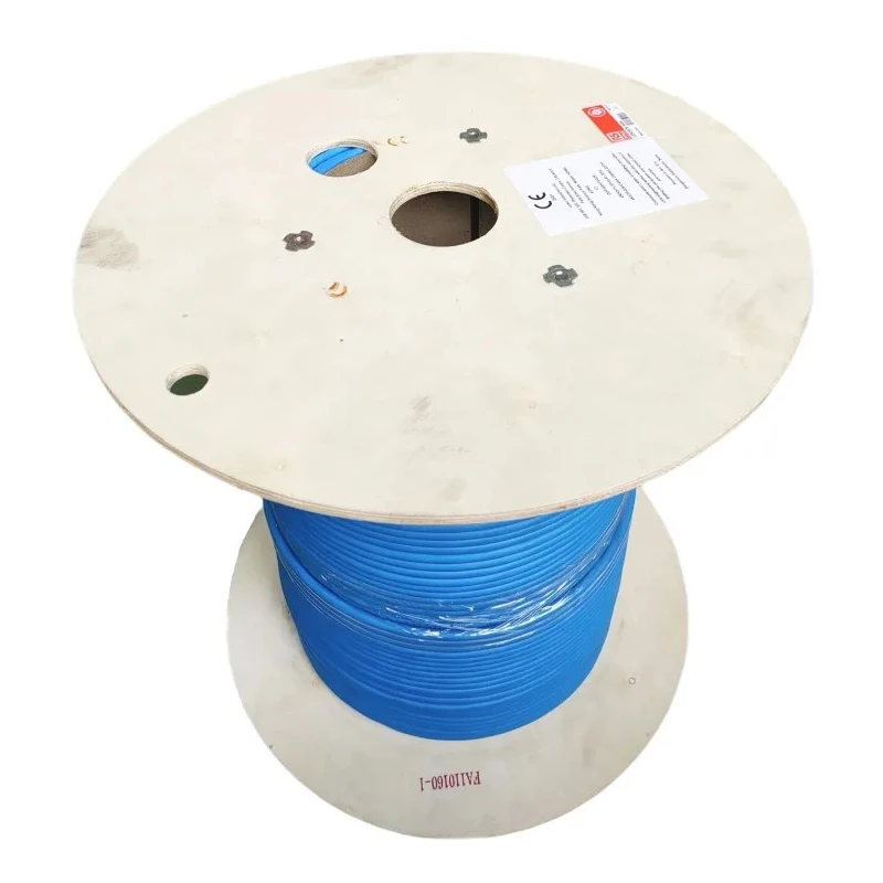 RS PRO Shielded Screened Cat7 Ethernet Cable 500 m Blue Low Smoke Zero Halogen 300V Cat7