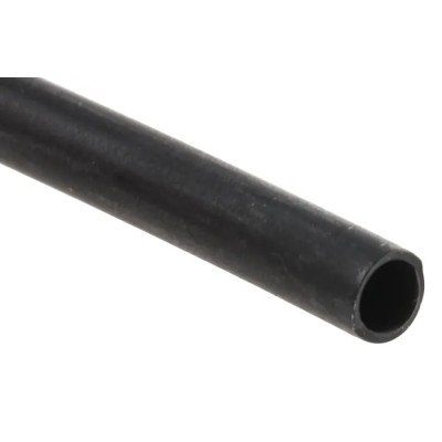 RS PRO Halogen Free Heat Shrink Tubing Black 2.4 mm Sleeve Diameter 1.2 m Length 2:1 Shrink Ratio 211-6208