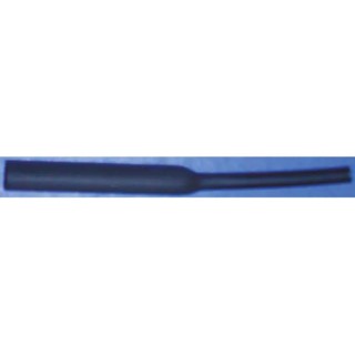 RS PRO Halogen Free Heat Shrink Tubing Black 25.4 mm Sleeve Diameter x 1.2 m Length 2:1 Ratio 211-6286