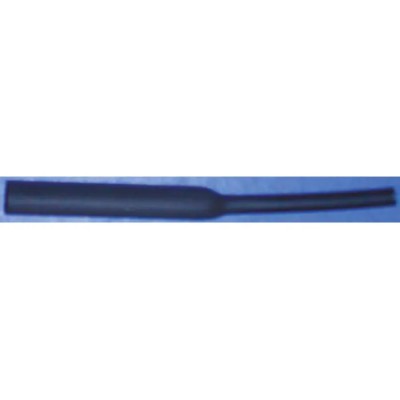 RS PRO Halogen Free Heat Shrink Tubing Black 25.4 mm Sleeve Diameter x 1.2 m Length 2:1 Ratio 211-6286
