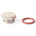 RS PRO Cable Gland Plug Nickel Plated Brass M12 Thread 14 mm Diameter IP68 ATEX 211-6788