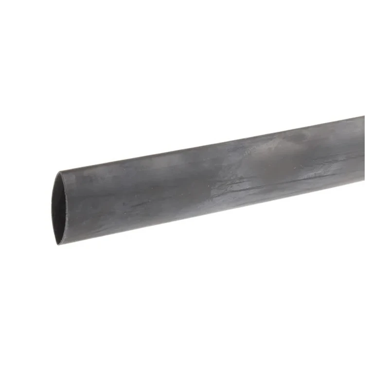 RS PRO Halogen Free Heat Shrink Tubing Black 19.1 mm Sleeve Diameter x 1.2 m Length 2:1 Ratio 211-6270