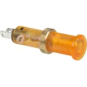 Schneider Electric Yellow Panel Mount Indicator 12V, 18mA, 8mm Mount Hole, IP40/IP65 Protection XVLA225