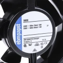 ebm-papst 3000 Series AC Sleeve Bearing Axial Fan 230V AC 12W 75 m³/h 92 mm 3650