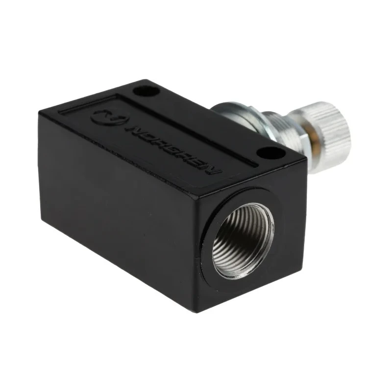 Norgren T1000 Series Uni-Directional Threaded Flow Regulator, Maximum Pressure 1 bar, Operating Temperature -20°C T1000C3800