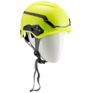 MSA Safety V-Gard H1 Green, Black Safety Helmet with Chin Strap Included, Adjustable, High Performance Polyethylene 10194796
