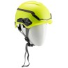 MSA Safety V-Gard H1 Green, Black Safety Helmet with Chin Strap Included, Adjustable, High Performance Polyethylene 10194796