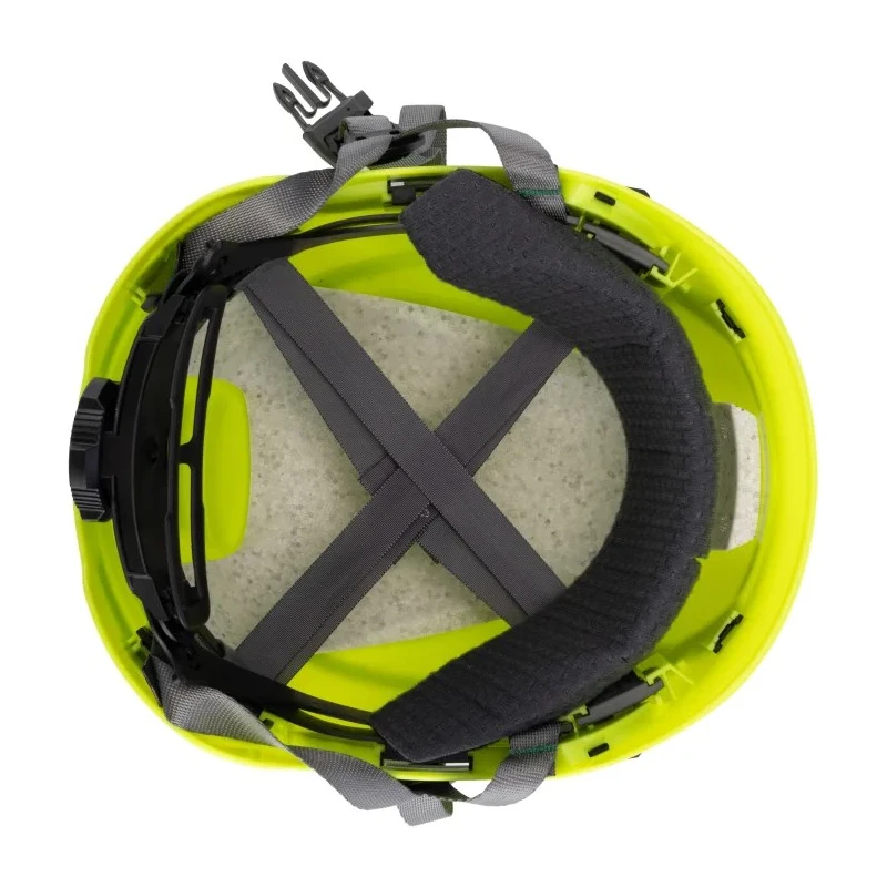 MSA Safety V-Gard H1 Green, Black Safety Helmet with Chin Strap Included, Adjustable, High Performance Polyethylene 10194796
