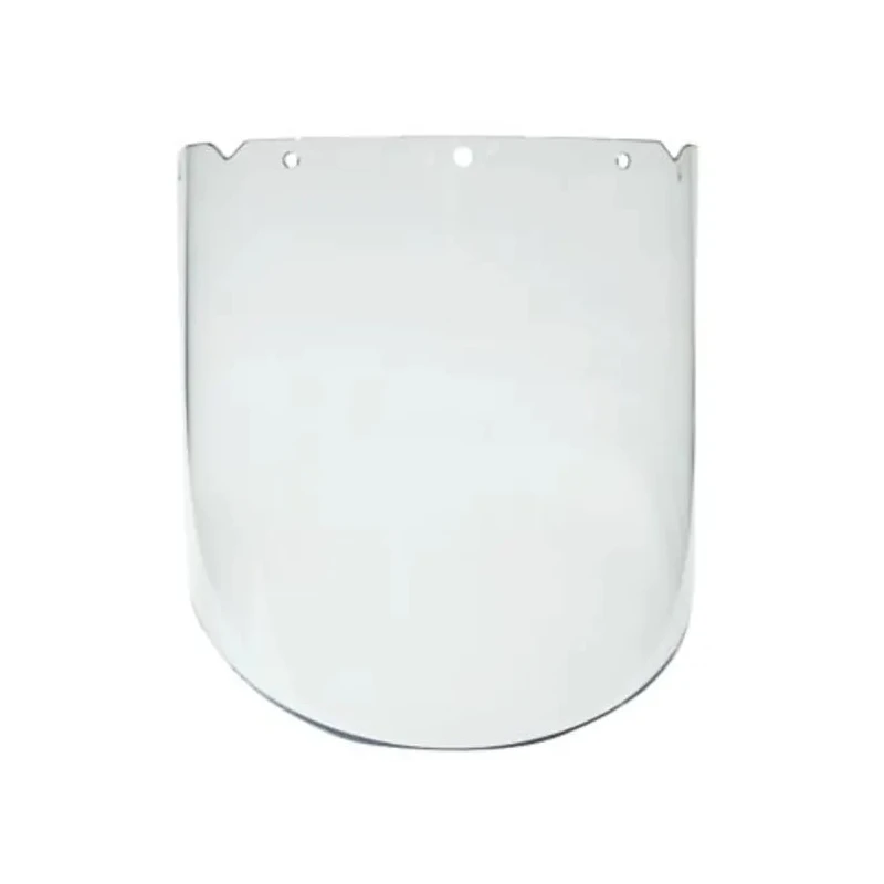 MSA Safety Clear Polycarbonate Visor with Brow Guard with Visor Guard, Resistant To Chemical Splash, Impact 10115844