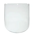 MSA Safety Clear Propionate Visor with Visor Guard, Chemical Splash Resistant, Impact Resistant, V-Gard Series 10115851