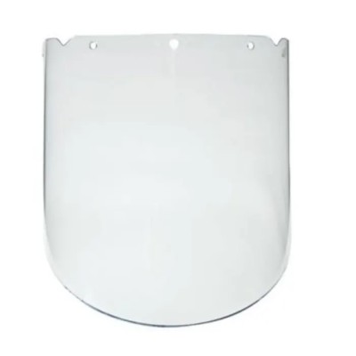 MSA Safety Clear Propionate Visor with Visor Guard, Chemical Splash Resistant, Impact Resistant, V-Gard Series 10115851