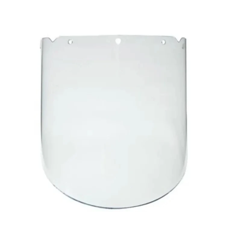 MSA Safety Clear Propionate Visor with Visor Guard, Chemical Splash Resistant, Impact Resistant, V-Gard Series 10115851