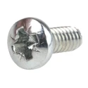RS PRO Pozidriv Pan Steel Machine Screw 9.52 mm No 6 UNC 275-0369