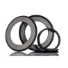 SKF Stainless Steel, Nitrile Rubber (NBR) V-Ring Seal, 80 mm Inside Diameter, 141 mm Outside Diameter, 14.8 mm TSN 316 A