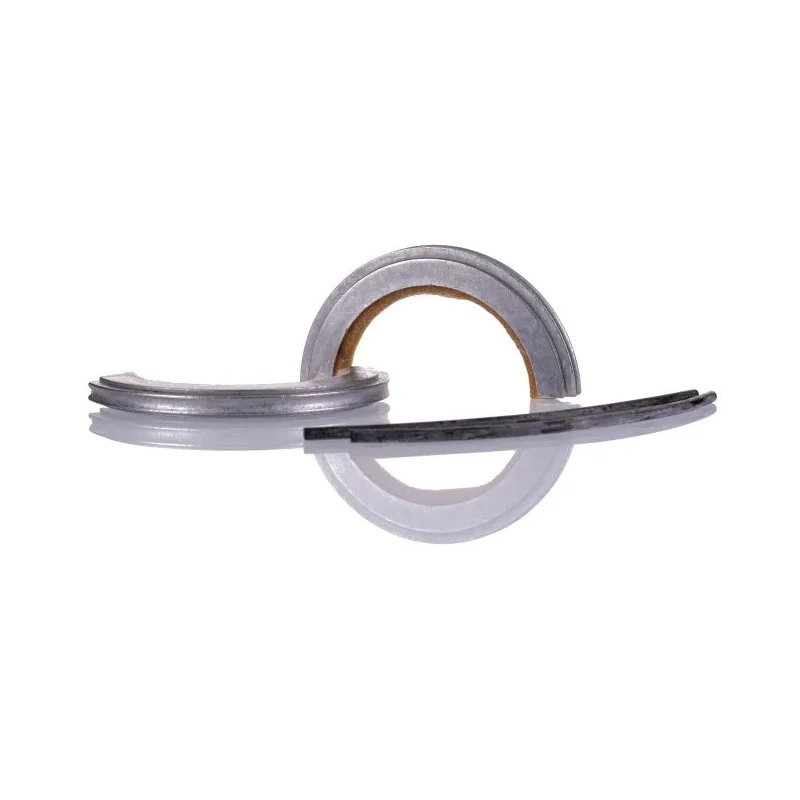 SKF Felt Seal Ring Seal with Aluminium and Nitrile Rubber Element, 140 mm Inside Diameter, 54.5 mm Outside TSN 606 C