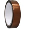 RS PRO Polyimide Silicone Adhesive Brown Double Coated Tissue Masking Tape 25mm x 33m AT4160