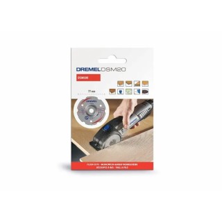 Dremel Carbide Cutting Disc 77 mm Diameter x 1 mm Thickness Coarse Grade DSM600