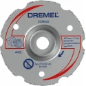 Dremel Carbide Cutting Disc 77 mm Diameter x 1 mm Thickness Coarse Grade DSM600