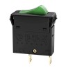 ETA Thermal Circuit Breaker 5A Current Rating 1-Pole Snap-in Mount 3130-F110-P7T1-W19QY7-5A