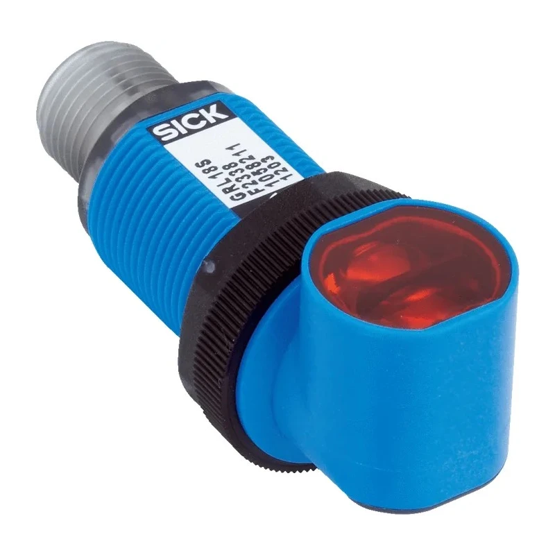 SICK Through Beam Photoelectric Sensor, Barrel Style, 0 → 15 m Detection Range, Light Switching, IP67 GRSE18S-P2338
