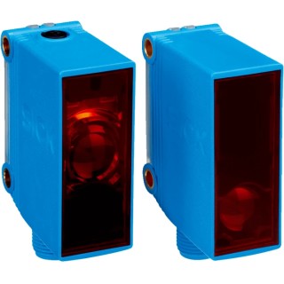SICK Through Beam Photoelectric Sensor, Block Sensor, 0 to 40 m Detection Range, PNP Output, IP67, Model GSE10-P4112
