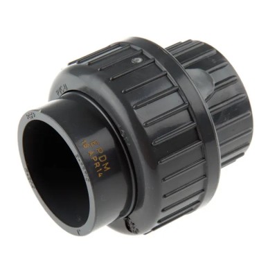 Georg Fischer Plastic Pipe Fitting Straight Push-in Union 1 in 721511108