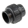 Georg Fischer Plastic Pipe Fitting Straight Push-in Union 1 in 721511108