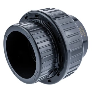 Georg Fischer Plastic Pipe Fitting Straight Push-in Union 2 in 721511111