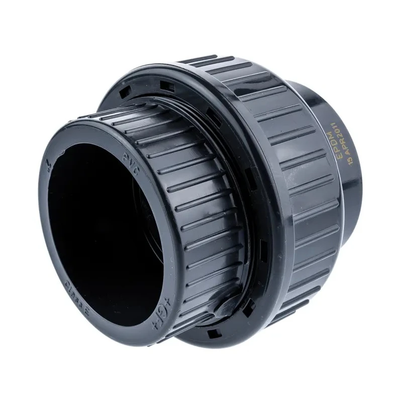 Georg Fischer Plastic Pipe Fitting Straight Push-in Union 2 in 721511111