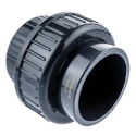 Georg Fischer Plastic Pipe Fitting Straight Push-in Union 2 in 721511111