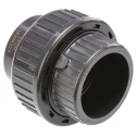 Georg Fischer Plastic Pipe Fitting Straight Push-in Union 1/2 in 721511110